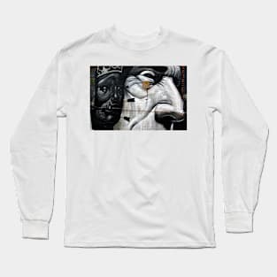 Street Art Graffiti Digbeth Birmingham UK Long Sleeve T-Shirt